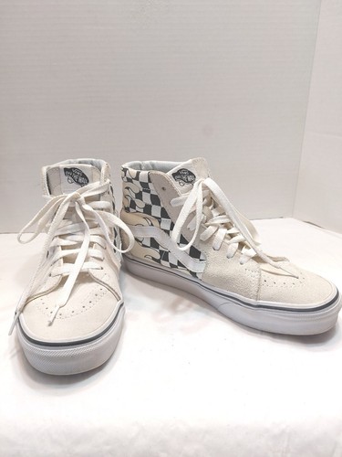 Vans sk8 checker flame - vans, hi