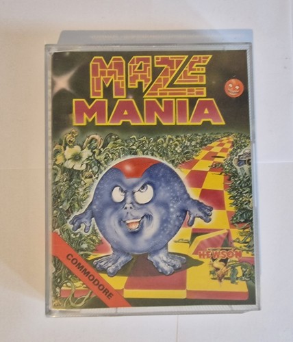 Maze mania commodore game - mania,