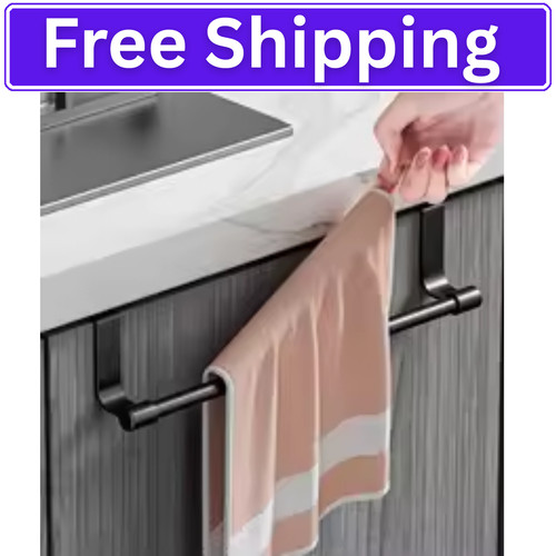Towel rail over door cupboard - rail,