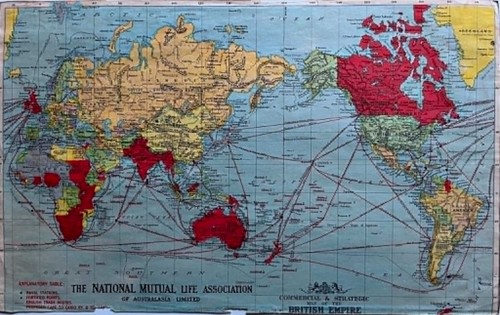 Antique engraved map - map, the