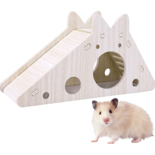 Charming wooden hamster - charming,