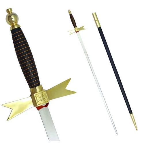 Knights templar sword with - knights,