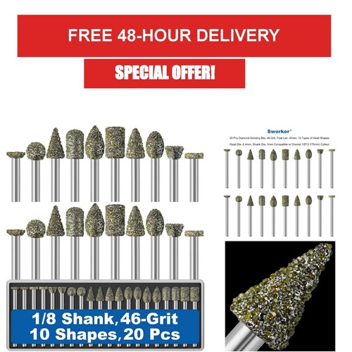 20pcs grit diamond - 20pcs, grinder