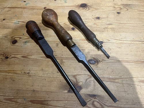 Vintage wooden handle - vintage,
