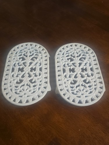 Vintage white cast - cast, iron