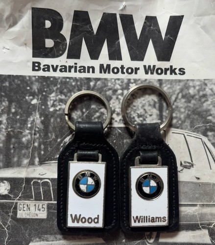 Two genuine bmw - genuine, keyrings
