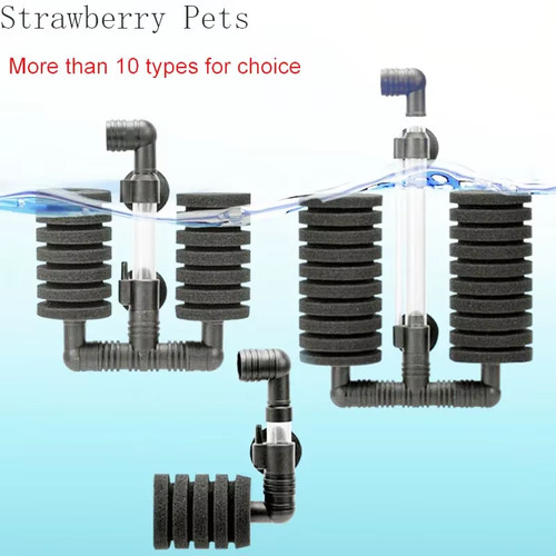 Air driven sponge filter for - driven,
