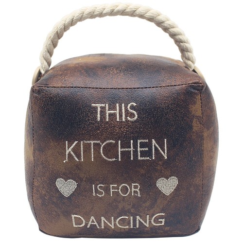 Kitchen doorstop faux leather - kitchen,