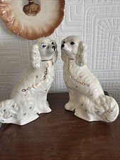 Pair vintage staffordshire - of,