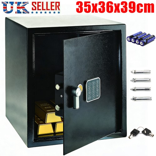 Large steel safe - large, key