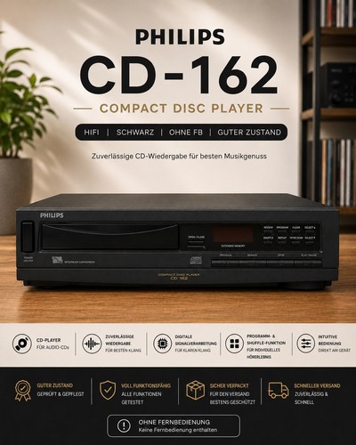 Philips 162 player - philips, cd