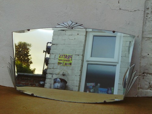 Vintage art deco frameless - vintage,