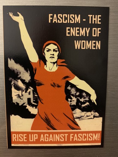 Fridge magnet fascism - fridge, fascism: