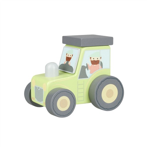 Wooden tractor toddler - toddler, toy