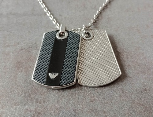 Emporio armani dog tag - armani,