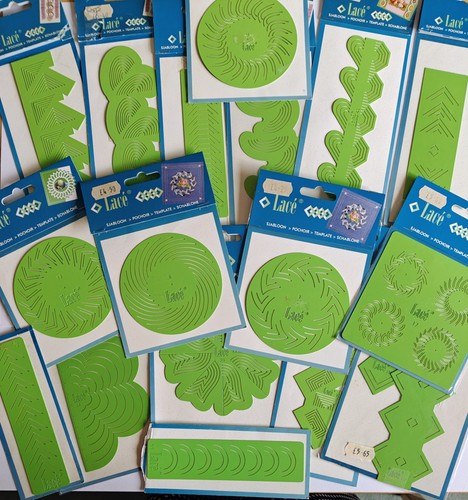 Lace metal crafting - lace, templates