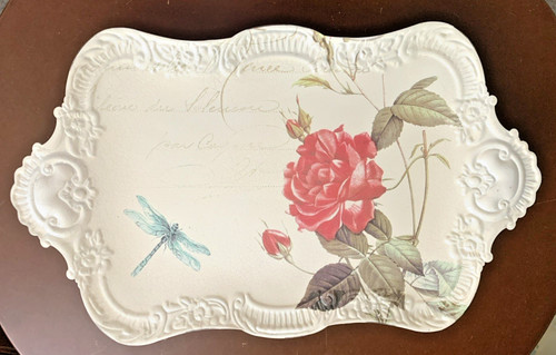 Pier tray ornate floral - 1,