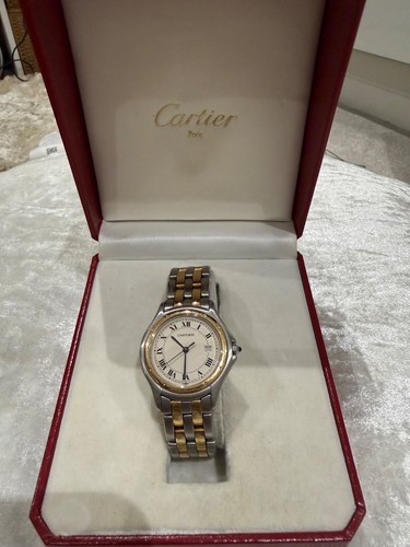 Cartier cougar 33mm steel - cougar,
