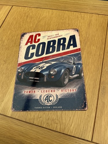 Cobra metal wall sign - ac,