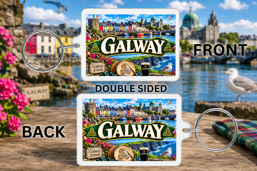 Galway keyring travel souvenir - travel,