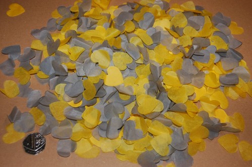 Yellow grey biodegradable - &,