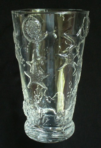 Shell embossed clear - shell, embossed~clear
