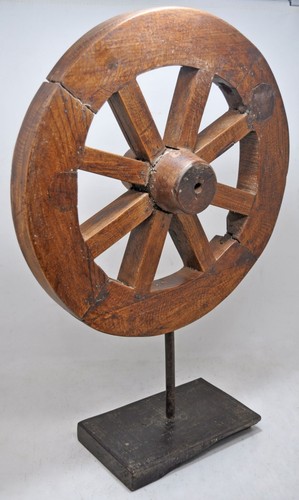 Vintage wooden salvage art - wooden,