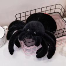 Plush spider, black widow