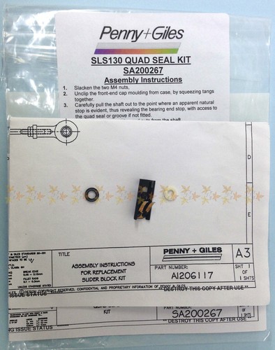 Slider bloc seal - slider, penny