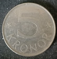 [1762] Sweden 5 Kronor Coin