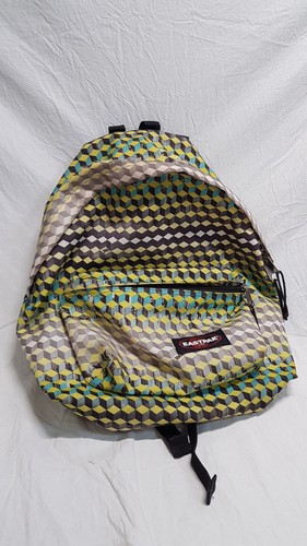 Eastpak vintage yellow white - eastpak,