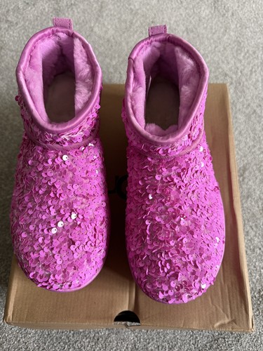 Ugg sequin platform boots - sequin,