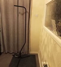 bird cage stand black