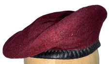 US Army Red Beret Hat Wool