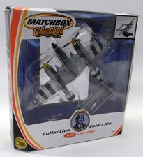 Matchbox Small Scale Diecast - 97472 P-38 Lightning Model Airplane