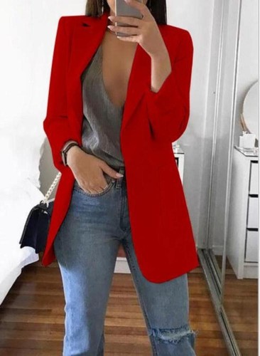 Womens long sleeve solid - womens,