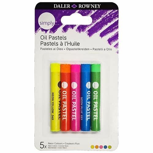 Simply oil pastels - set,
