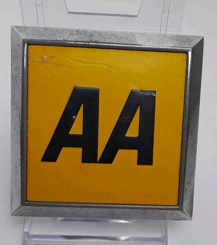 Vintage motoring car badge - car,