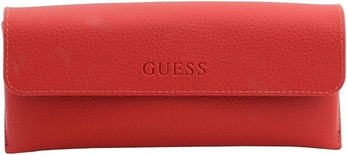 New guess red eyewear case - guess,