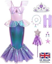 Mermaid Costume Girls Dress Up