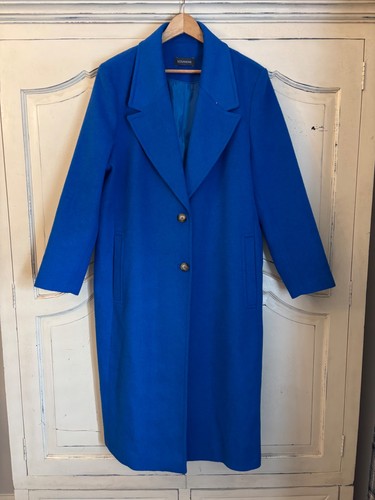 Sosandar blue coat tailored - sosandar,