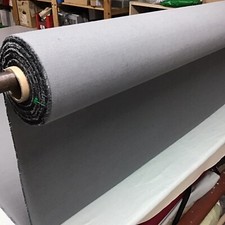 LAURA ASHLEY PLAIN GREY FABRIC