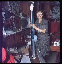 Happy Woman Gets Film