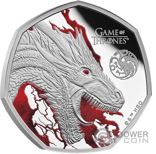 Fire game thrones silver - game,