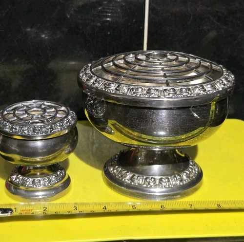 Pair vintage silver - vintage,