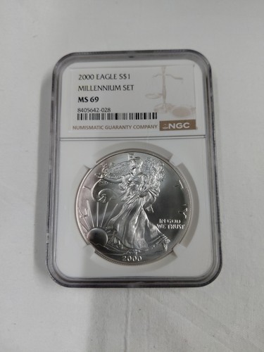 2000 american silver eagle - silver,
