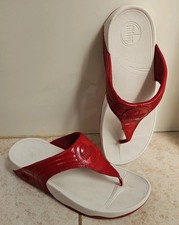 Fitflop Ladies Size UK 6 Red
