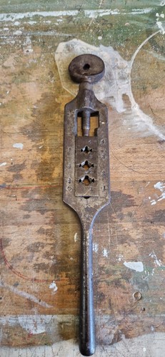 Vintage tap wrench die - tap,