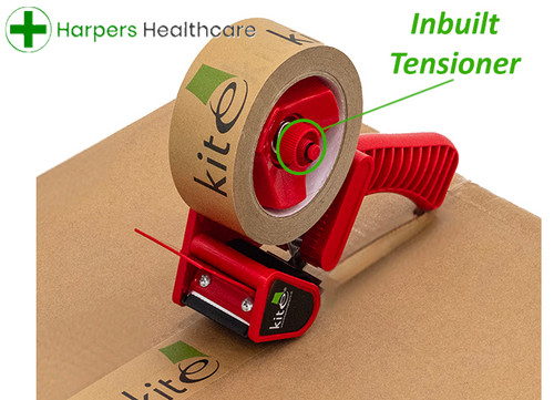 Red kite tape gun - tape,