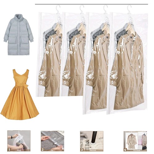 Hanging vacuum storage - 4x, bags
